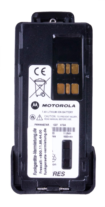 La batería para la radio Mototrbo Motorola DP4400
