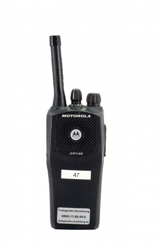Motorola CP140 en alquiler en Funkgeräte-Vermietung.de