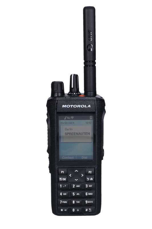 Motorola R7 Premium con teclado y pantalla