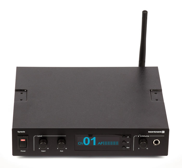Transmisor fijo TS8 del sistema de guiado de personal Synexis