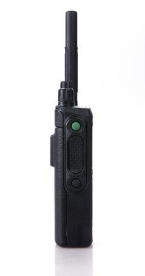 Botones de función del Motorola MTP850 (vista lateral, radio Tetra)